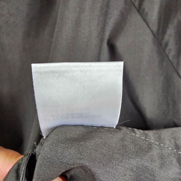 Akris Punto Off Shoulder Poplin Dress in Black - Size 12 - Picture 10 of 12